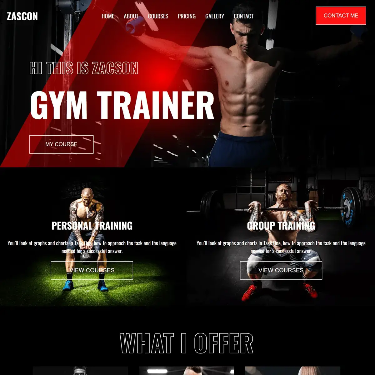 gym-website